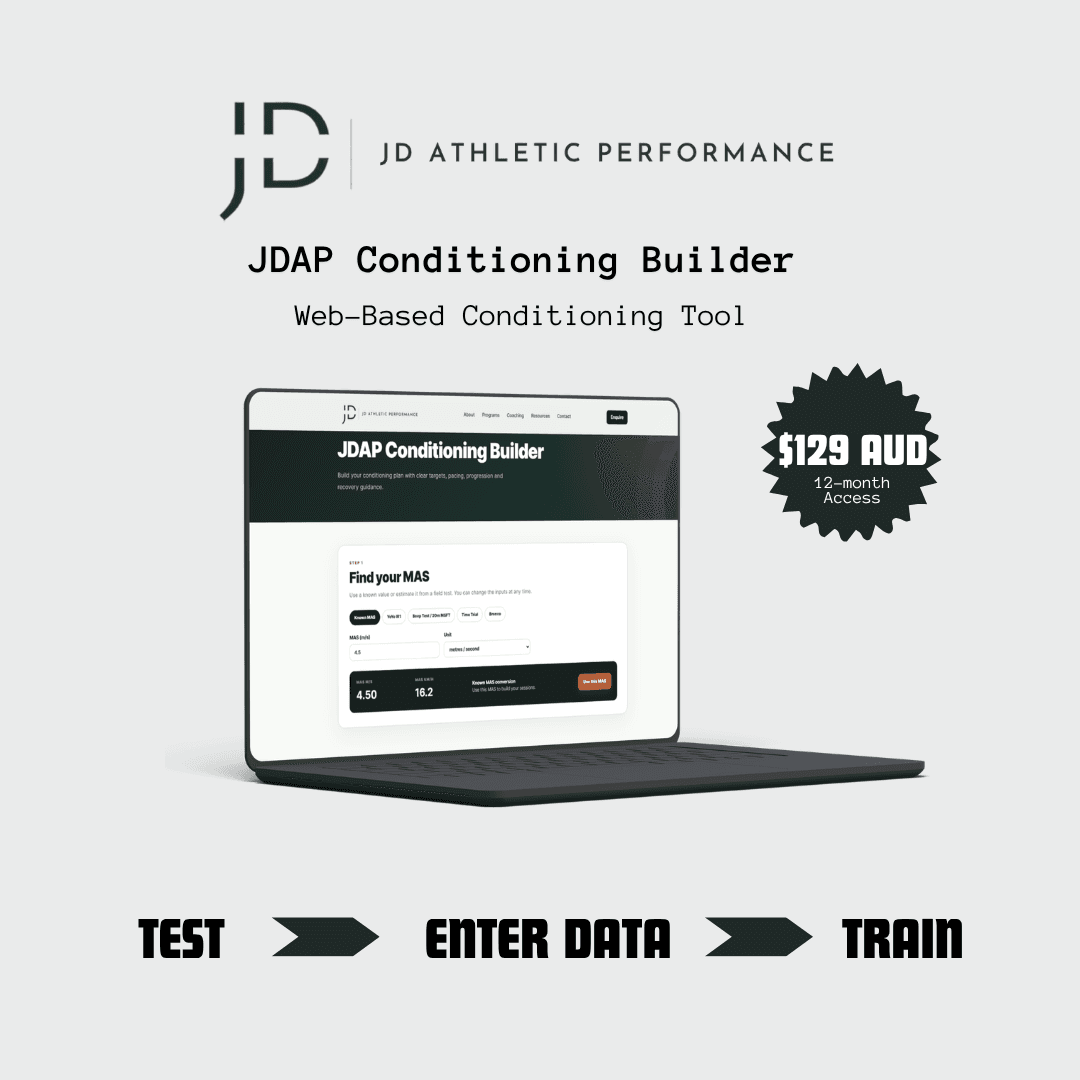 JDAP Conditioning Builder product graphic